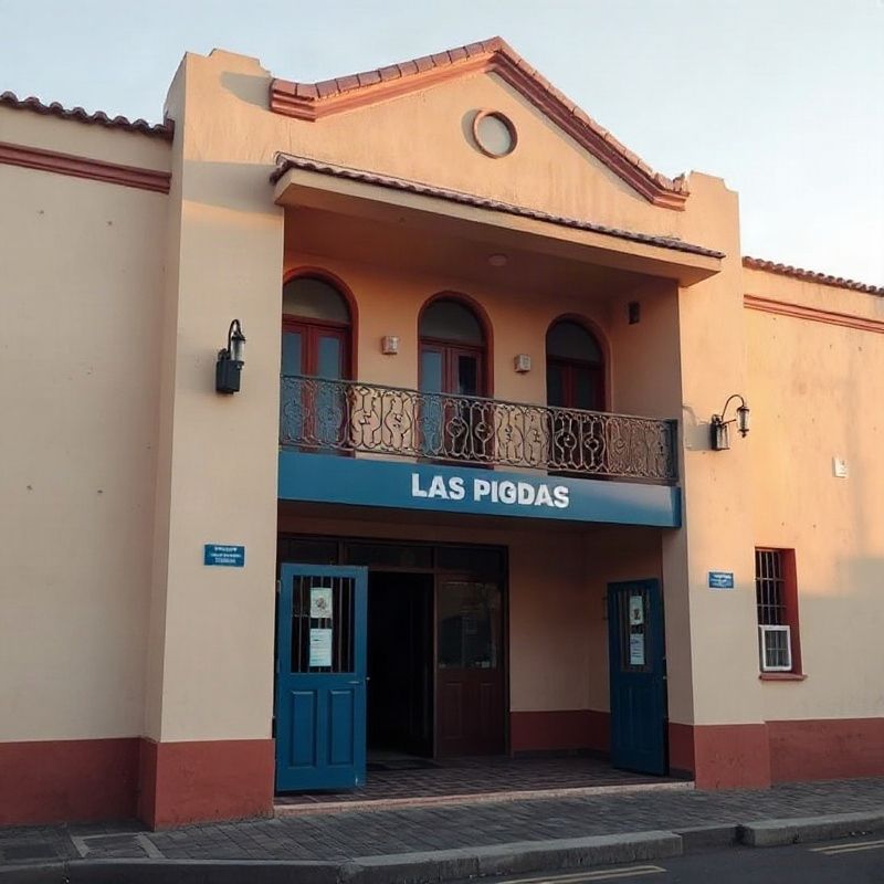 Vista panorámica del edificio escolar de Minassys en Las Piedras con señalética índigo